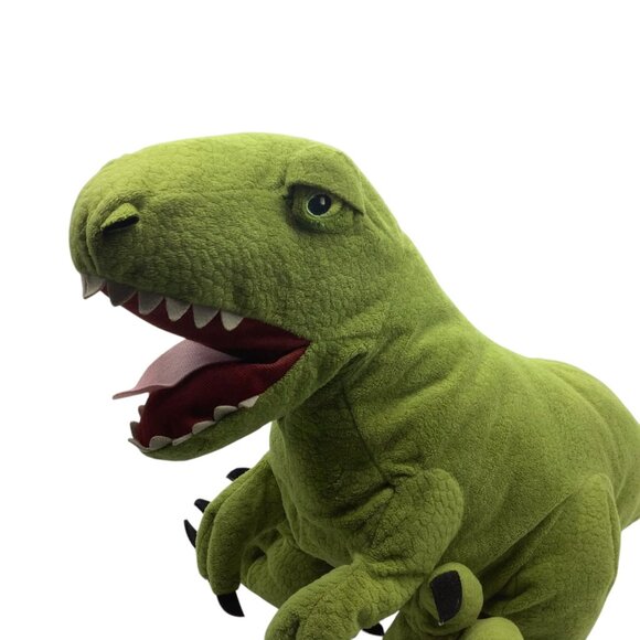 IKEA Jattelik Dinosaur Tyrannosaurus Rex Plush Stuffed Animal Plush Toy 27”x29” - Picture 3 of 7